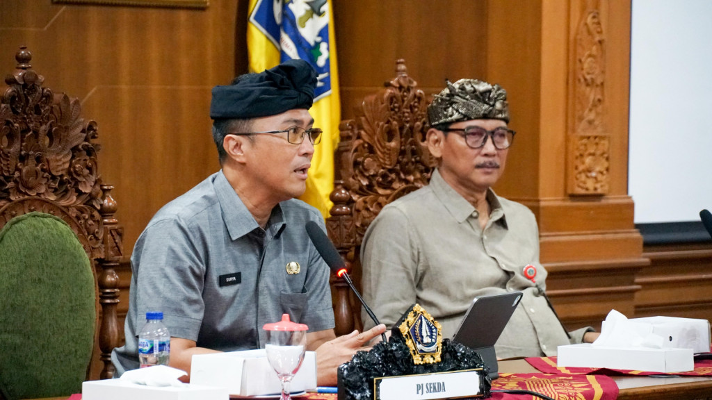 Pj. Sekda Badung Rapat Koordinasi Dengan Perangkat Daerah